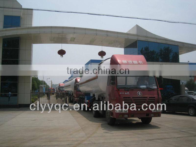 40.5cbm bulk lpg tank semi trailer