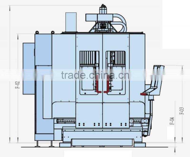 Vertical 5-axes Machining Center(CNC Machine Centre)