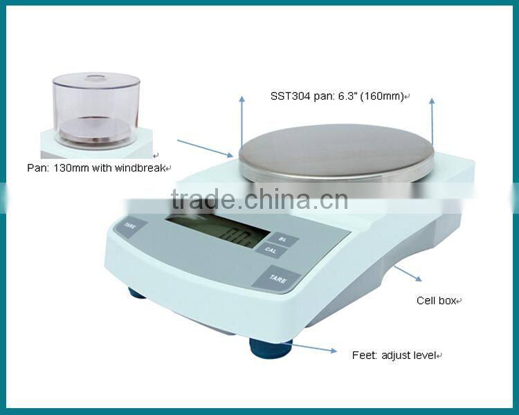 0.01g precision loading electronic weight balance