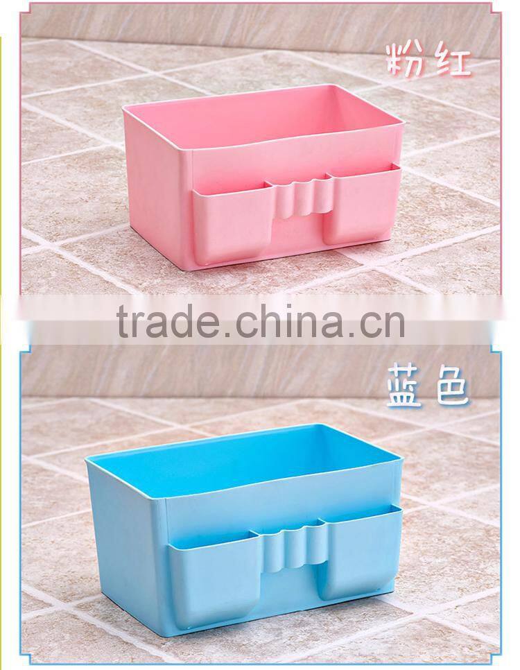 desktop cosmetic storage case/ Home Category storage box cosmetic Desktop-white