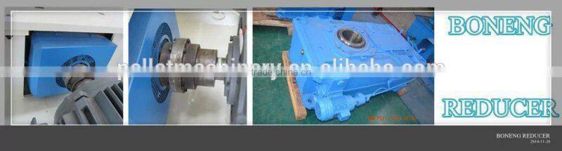 Tree branch pellet making machine with auto lubrication system