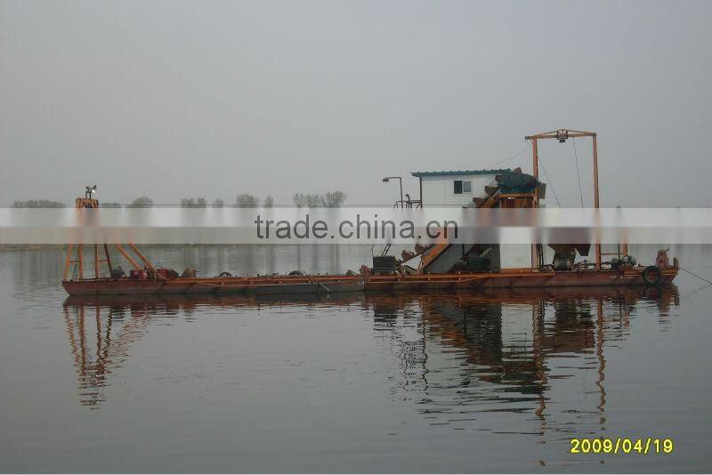 hot sale mechanical sand bucket chain dredger