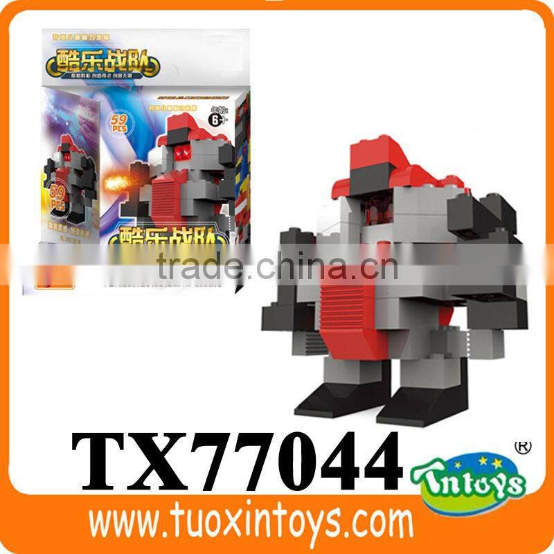 plastic pipe dinosaur building blocks toys for adult