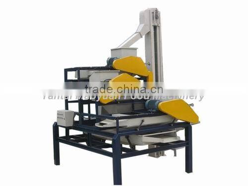 Almond shelling machine