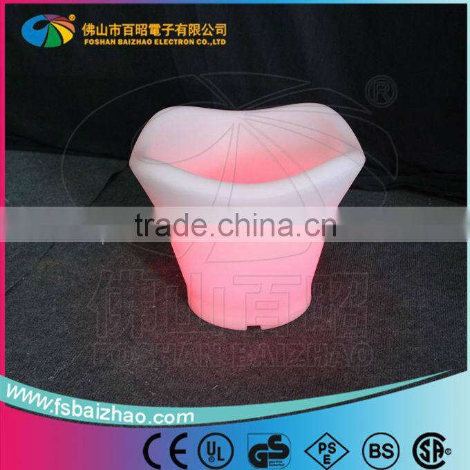 BaiZhao 16 Color Changing Rechargeable Bar Led Ice Bucket For Bar Hotel Home