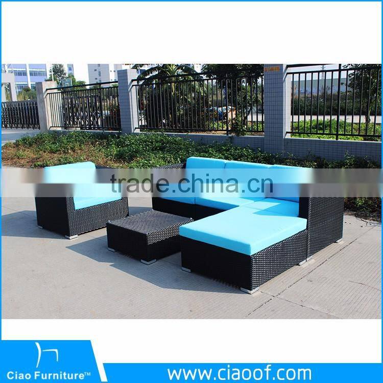 Contemporary Rattan Sofa Set Outdoor Furniture