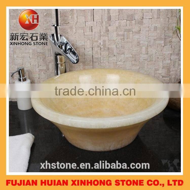 good design stand marble stone basin with basin top sale in 2015