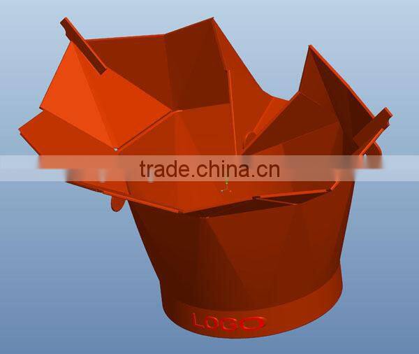 microwave popcorn maker silicone box numerous colors 2014 new design