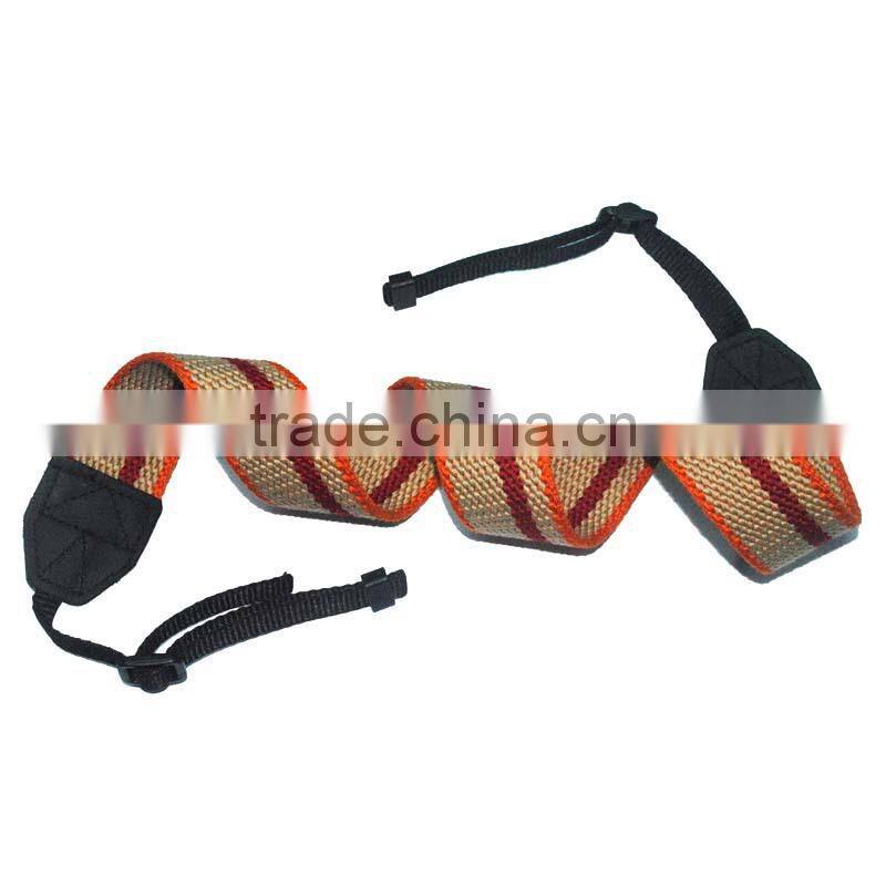 Polyester camera strap with logo printing