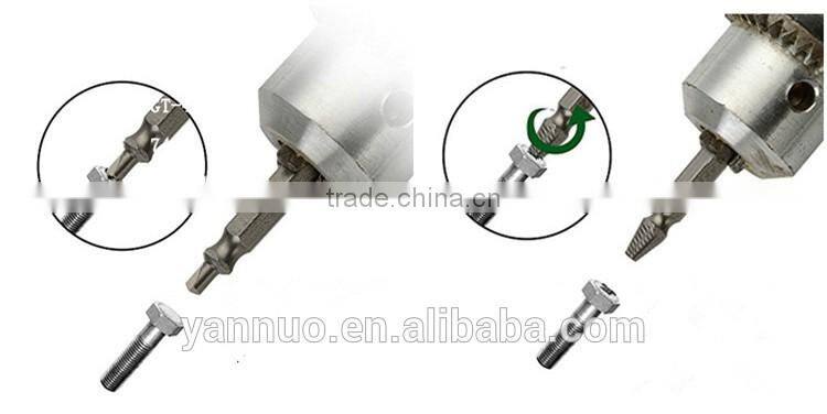 Damaged Screw Extractor Set, Speed Out T1 T2 T3 T4 Torx Screwdriver