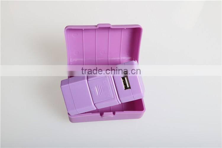 Wontravel 100% OEM USB adapter and unviersal USB travel charger with 3A USB port for hotel gift