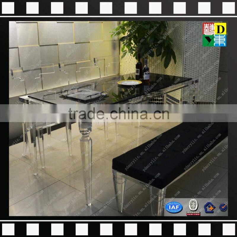 Accept customized design dining table round dining room table