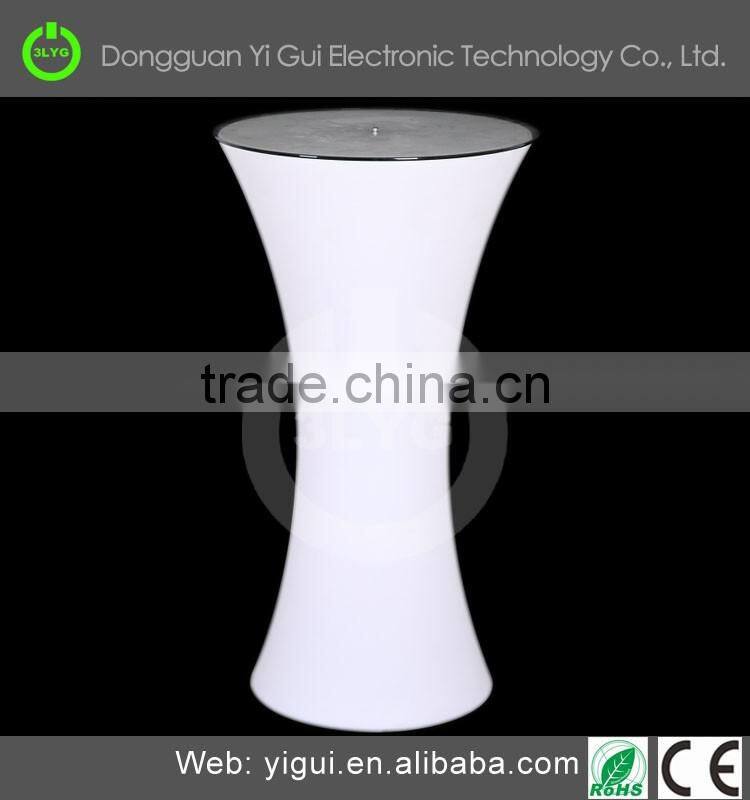 Plastic shell led lights dining table & commercial table led light