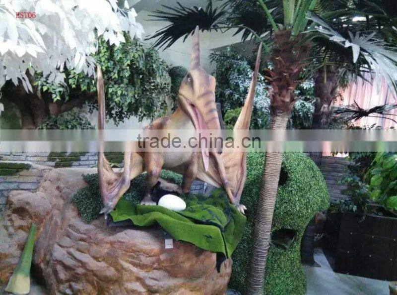 new desgin dragon garden decor fiberglass dinosaur