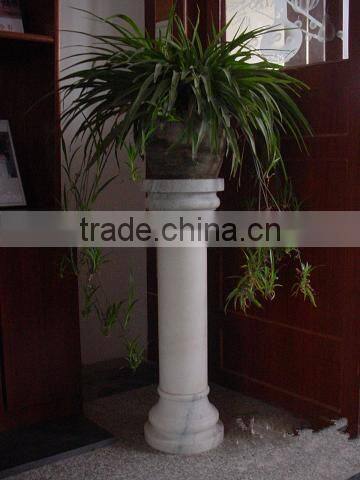 Wedding decoration hand carving marble pillars,marble roman column