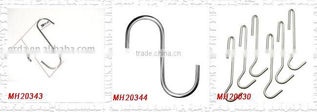 Loop Shaped Double Wires Display Hook Slot Board