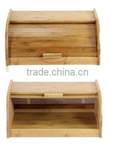bamboo wood bread box,kitchen bread box, bread box