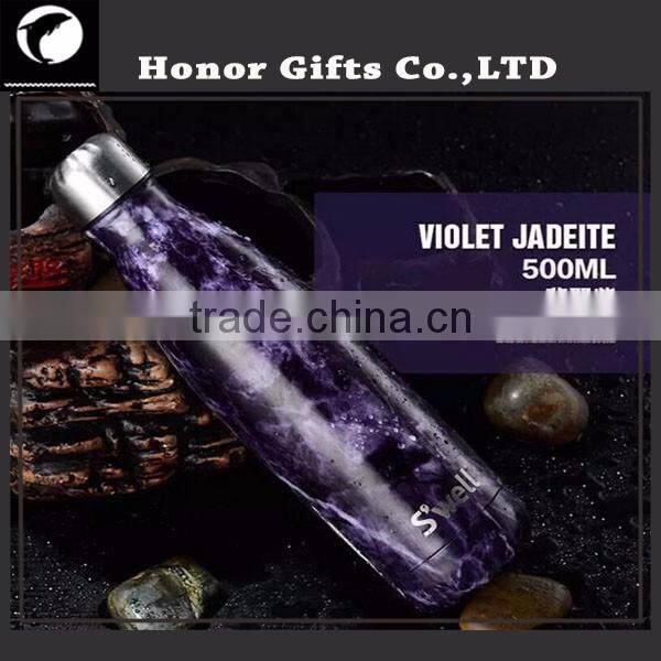 Promotional Custom Logo Printed Sports Stainless Steel Water Bottle