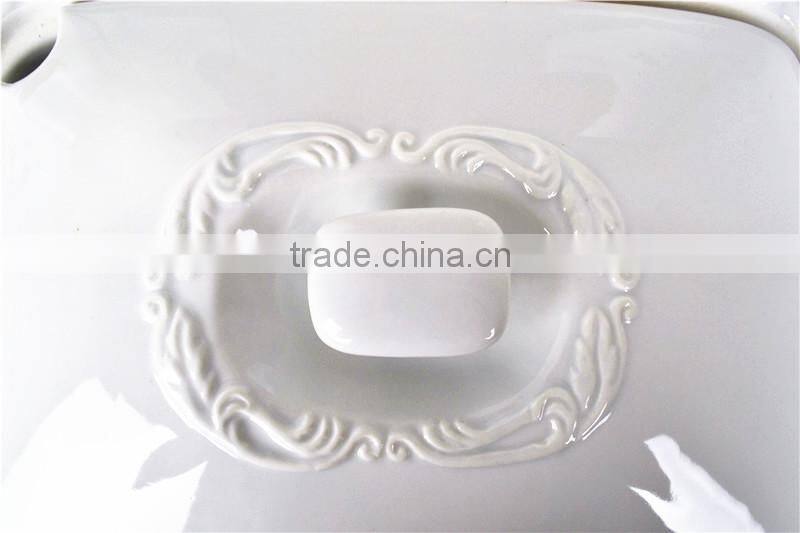 14.5" square durable ceramic comal