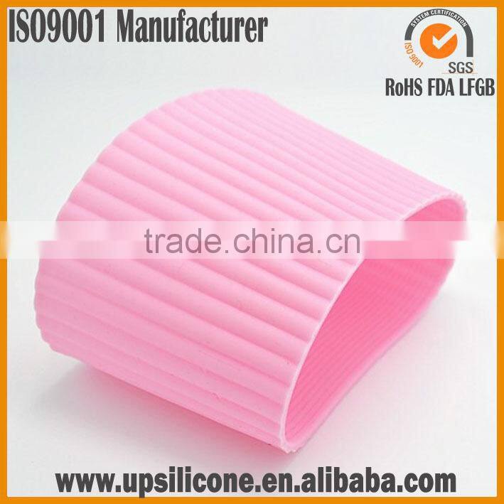 silicone sleeve for coffee cup custom mug rubber ring