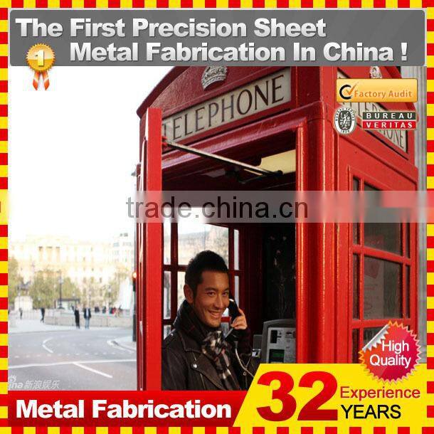 steel metal public telephone booth for sale with 32 years experience