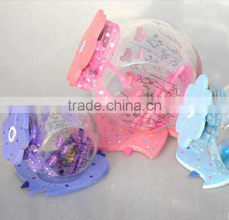 Wishing glass bottle set of 2