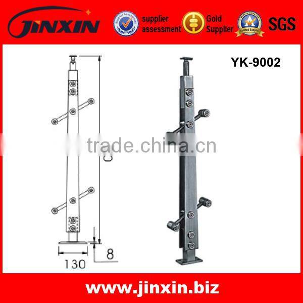 stainless steel floor mount balcony railing designs