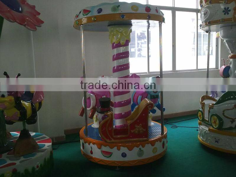 New amusement park equipment electric drift car carousel with 12 seats LT-7021