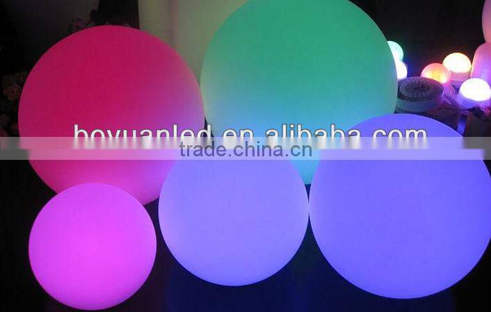 outdoor glowing color changing christmas tree decoration led balls