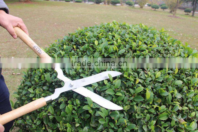 wooden hedge trimmer/wooden handle garden shear