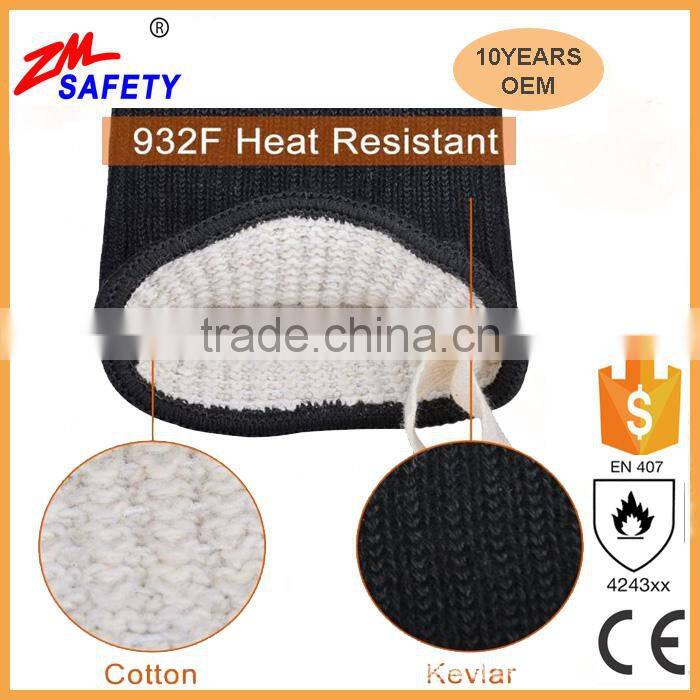 2017 hot selling kitchen cooking heat resistant bbq gloves