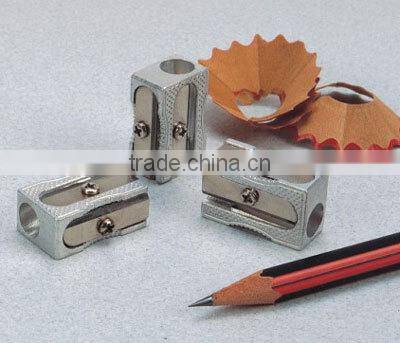 Office mini aluminium one hole pencil sharpener