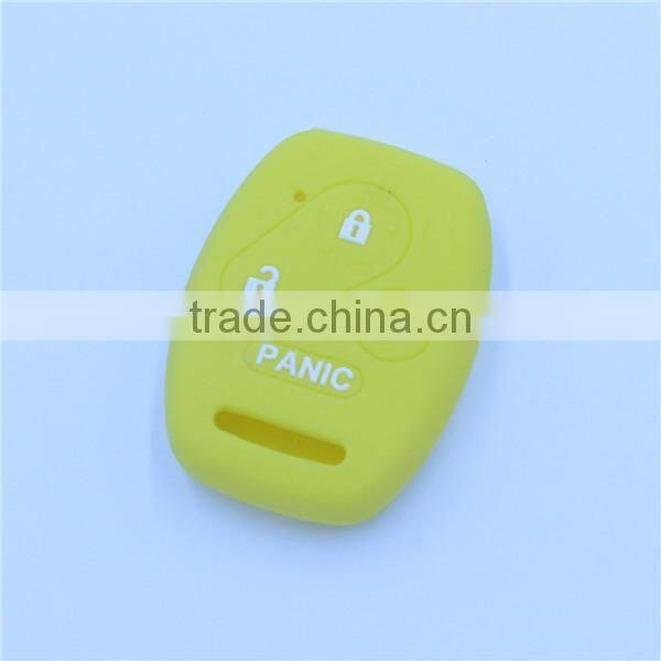 fob 4 buttons silicone car key shells for honda remote keys with panic buttons