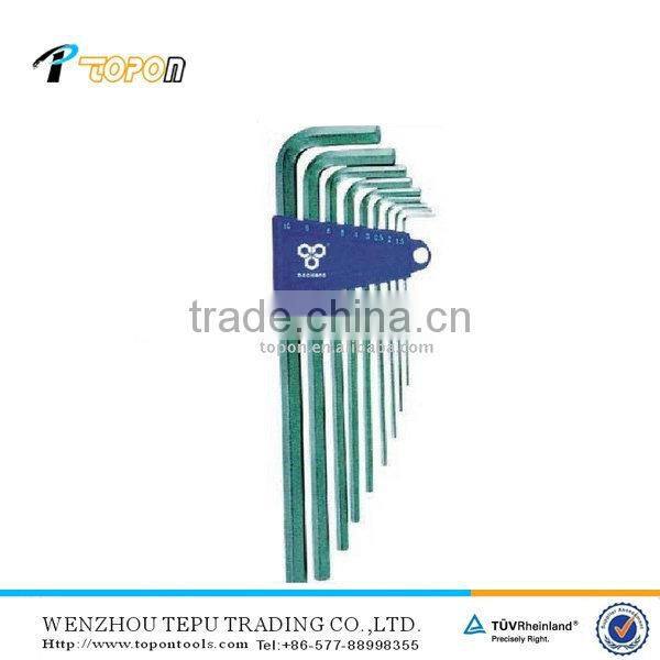 10pc Hex Key Wrench set