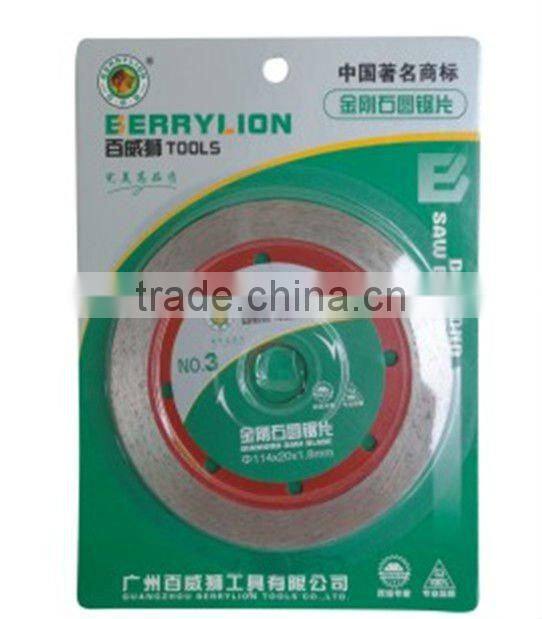 Berrylion Diamond Saw Blade Efficiency Diamond saw blade Wet Saw Blade