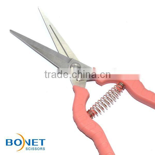 SGA0013 8-1/4" agricultural tools garden spring frorist scissors