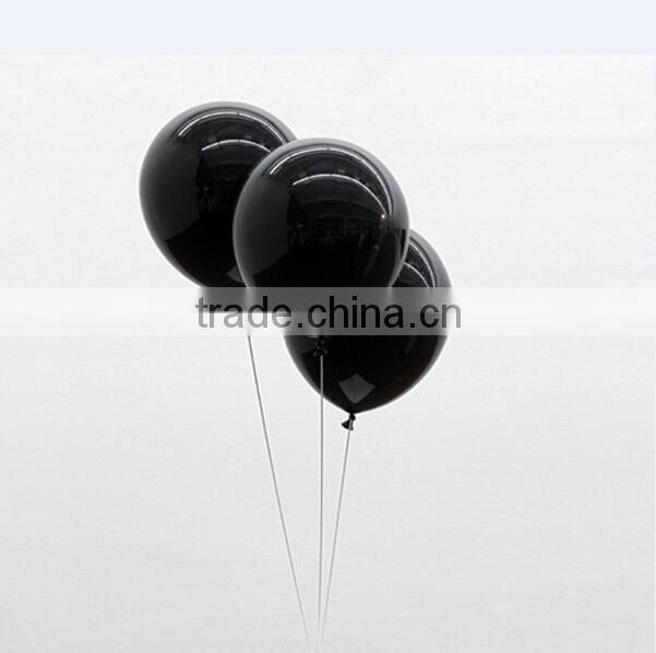 Clear Color Pearl Black And Round Balloons Latex Party Balloon