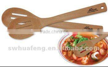12 inch home bamboo spoon and fork