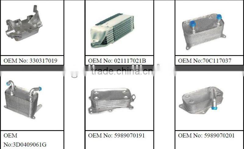 high quality Oil Cooler 3D0409061G
