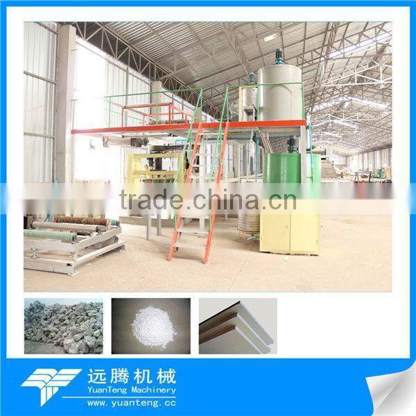 Full Automatic gypsum board production line,Fireproof gypsum board Line