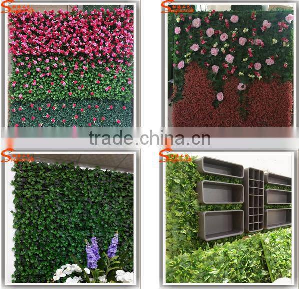 Factory hot sale hotel lobby wall decoration artificial rose flower wall