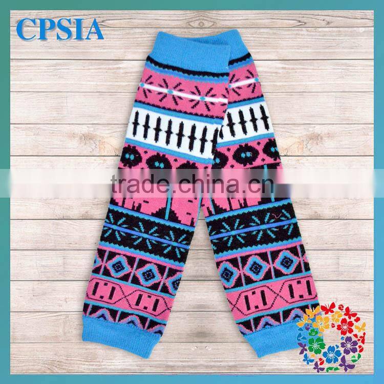 Wholesale football leg warmer 100% Cotton baby leg warmers knitted leg warmers