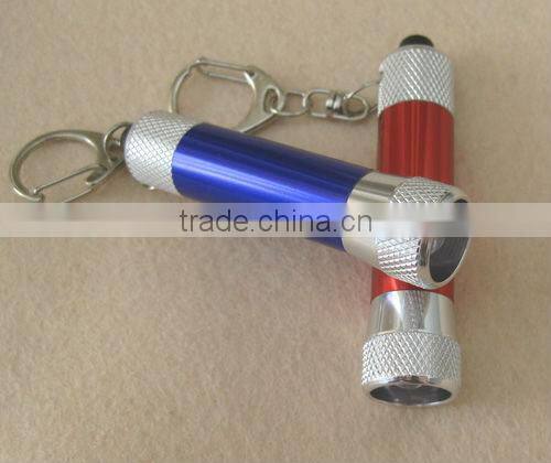 LED Carabiner Torch Keyring metal