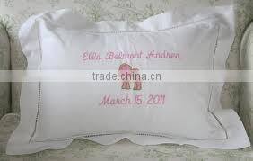 Super lovely fashion style embroidery baby pillow case