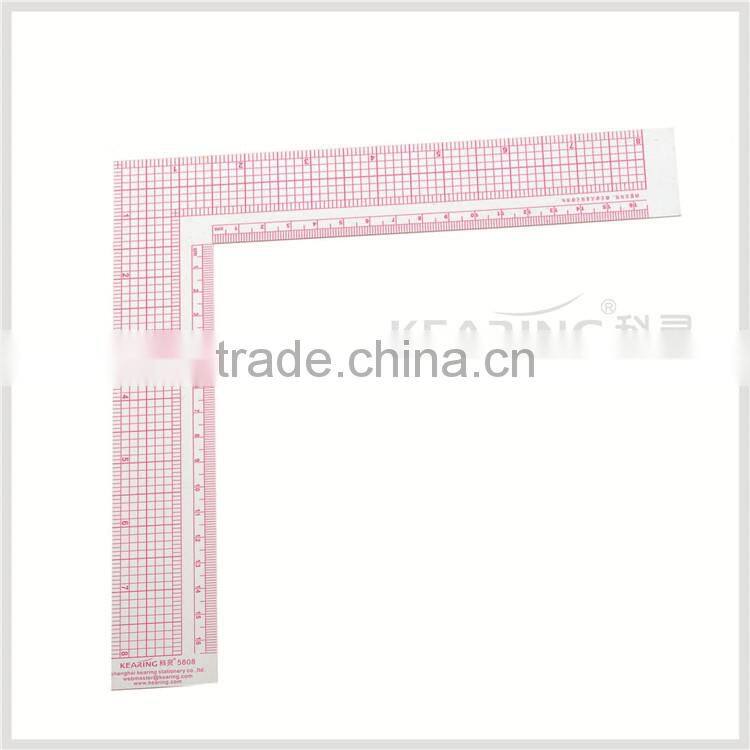 Kearing Metric Vary Form Curves flexible plastic garment ruler with protractor for fashion design # 6404