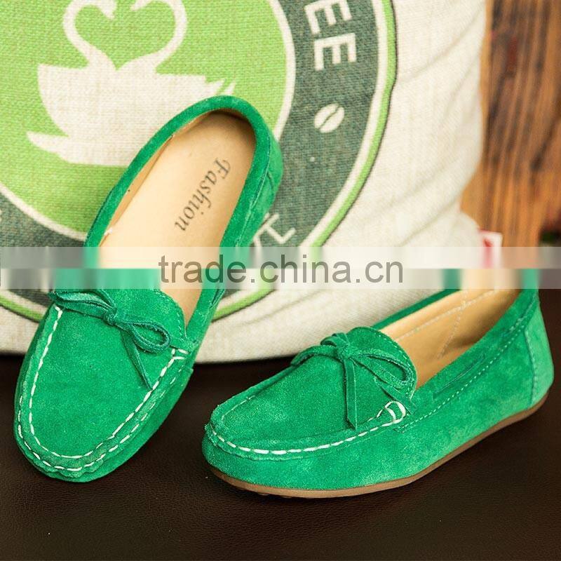 fashion boys leather casual shoes high quality for children, kids baby peas shoes sample from china factory