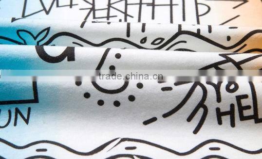 boys single jersey short sleeve t shirt with sublimation digital printing custom logo in promotion price fast delivery