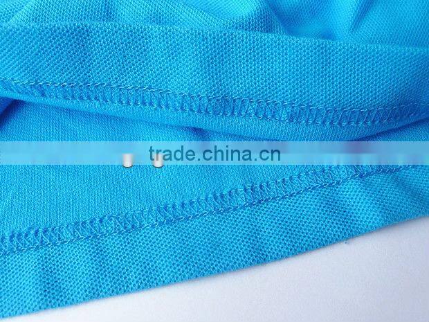 180g polyester cotton blank polo ,custom polo