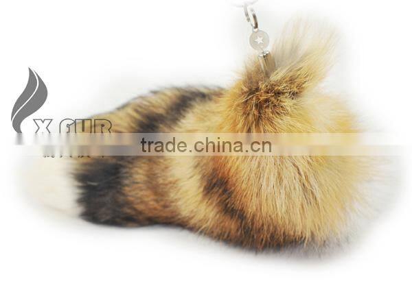 CX-R-31 2014 Cute Fashion Real Fox Fur Keychain