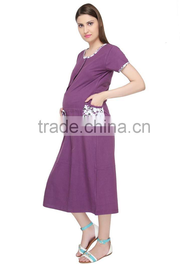 Comfortable formal pregnant women wear dress fashion maternity dresses